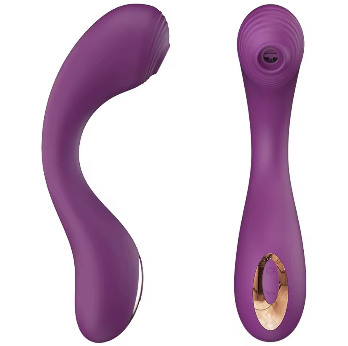 1000793515 Vibrador ponto G e clitóris com pulsações Selene