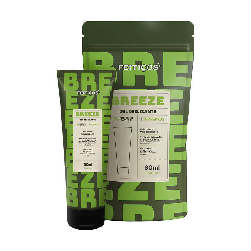52162e8e-245a-11f1-af4c-122e1259f6cd BREEZE – Gel Deslizante com Terpenos 60ml